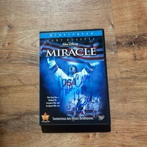 Disney Miracle Autographed DVD